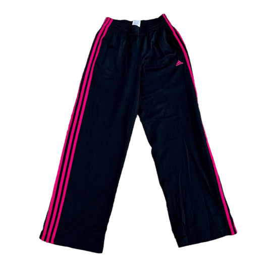 Adidas Pink Stripe Tracksuit Bottoms