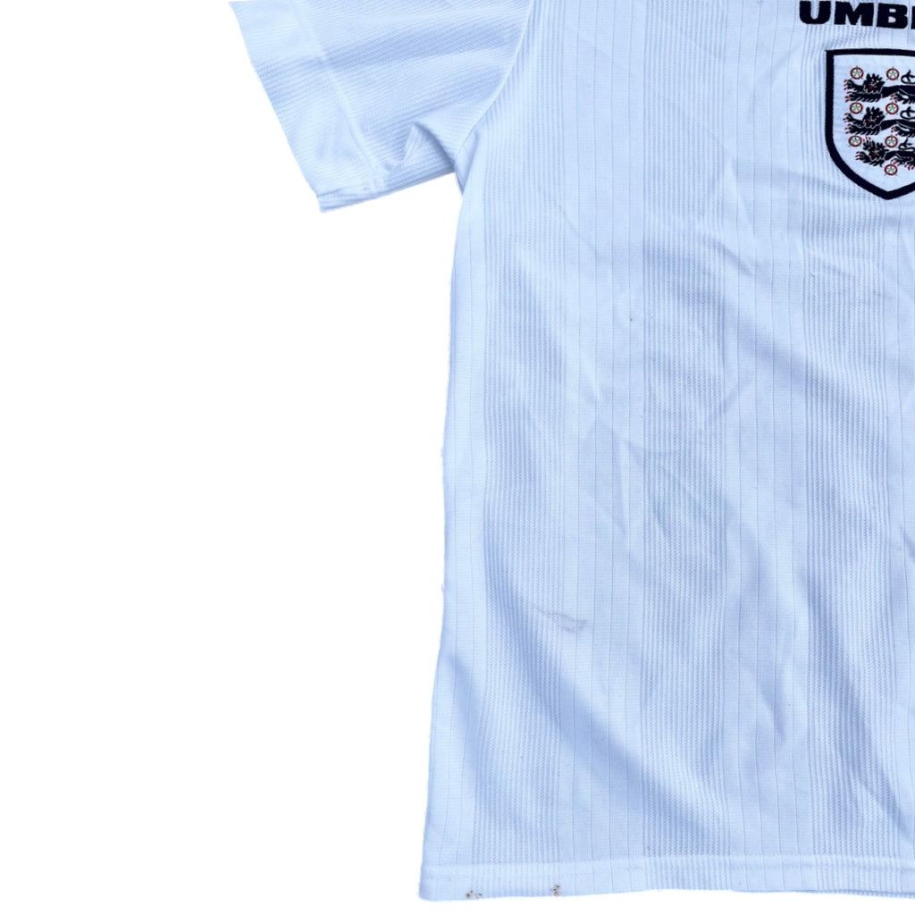 Vintage Umbro England 1995 - 1997 Home Football Shirt