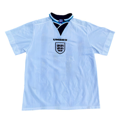 Vintage Umbro England 1995 - 1997 Home Football Shirt