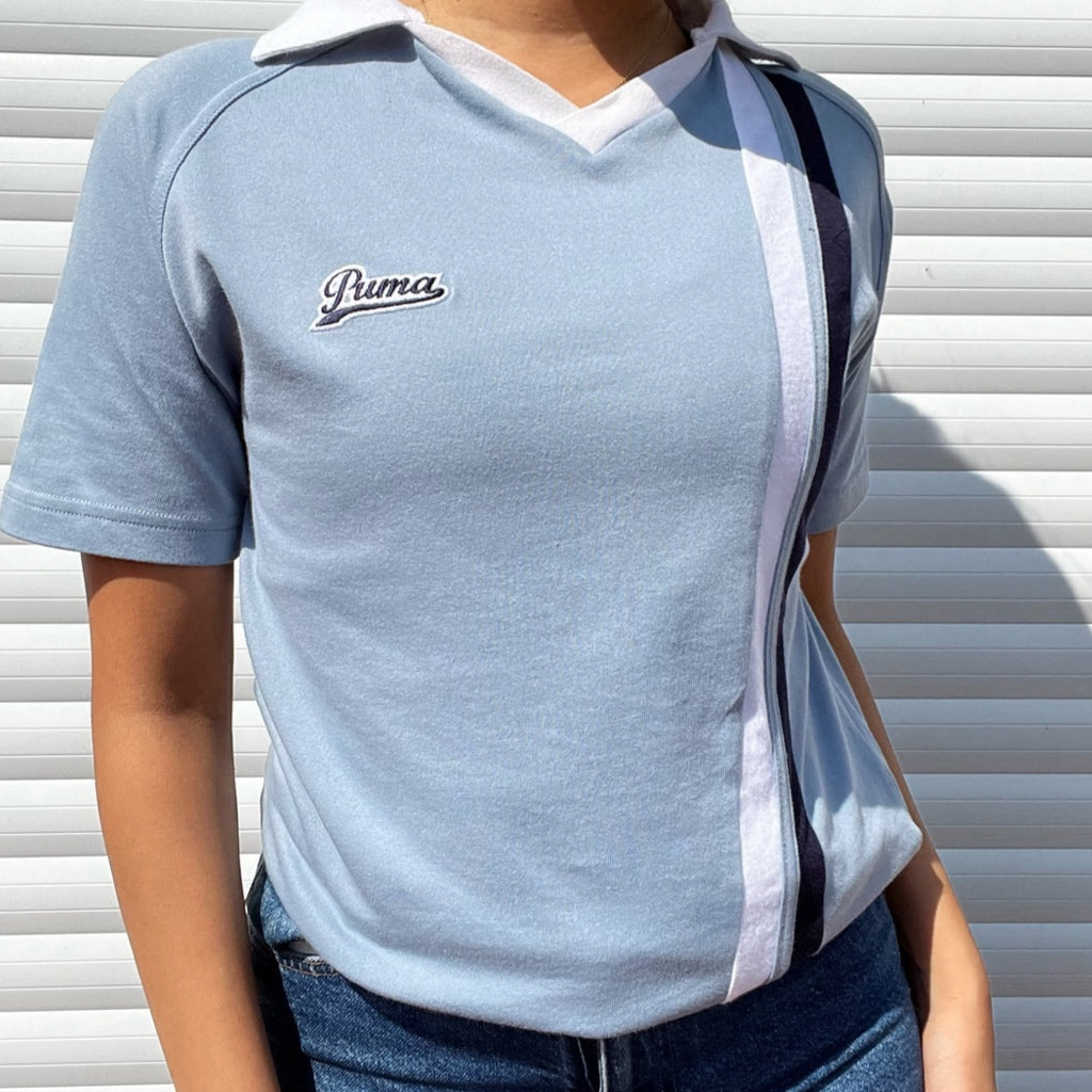 Puma Vintage Blue Top