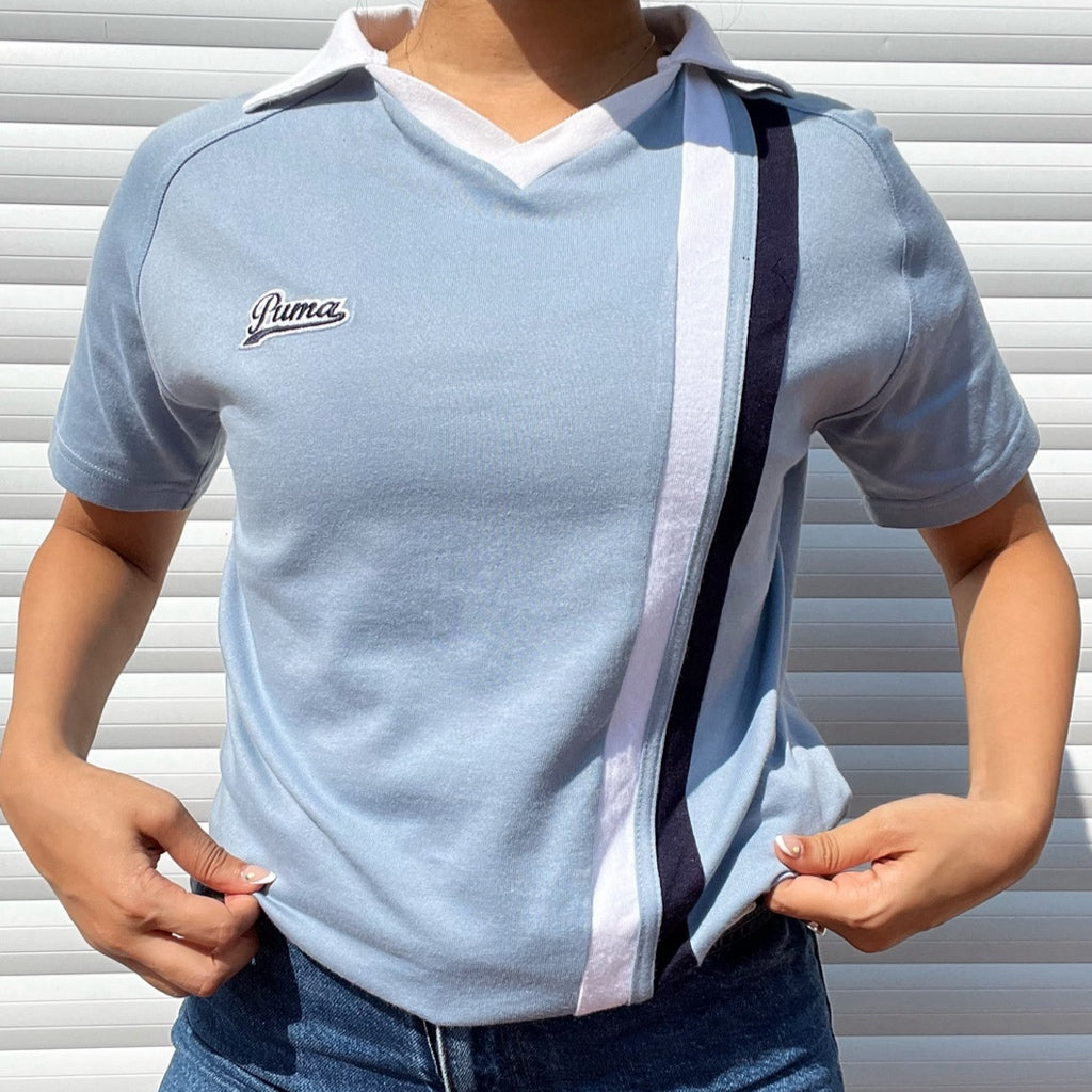 Puma Vintage Blue Top