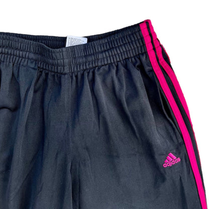 Adidas Pink Stripe Tracksuit Bottoms