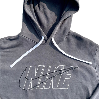 Nike Grey Hoodie with Spell out