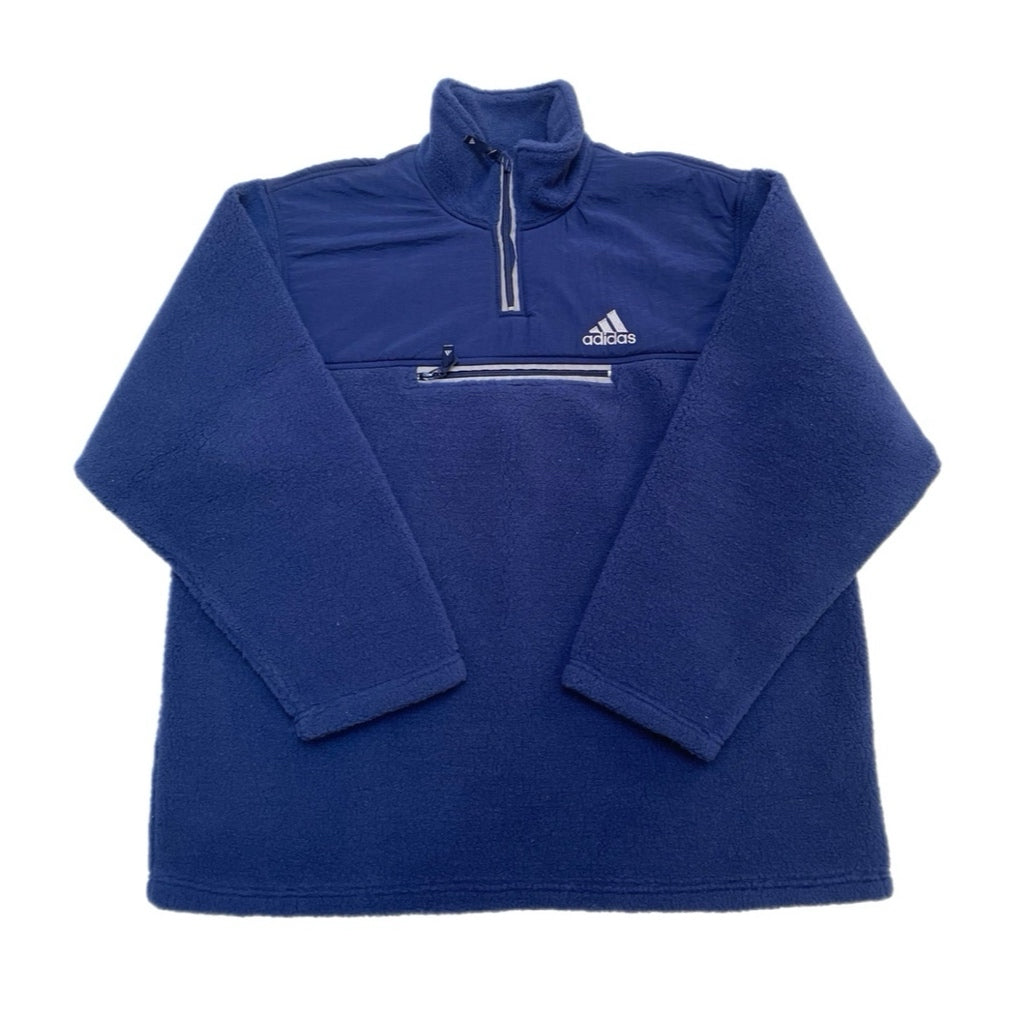 Adidas Fleece Quarter Zip Top